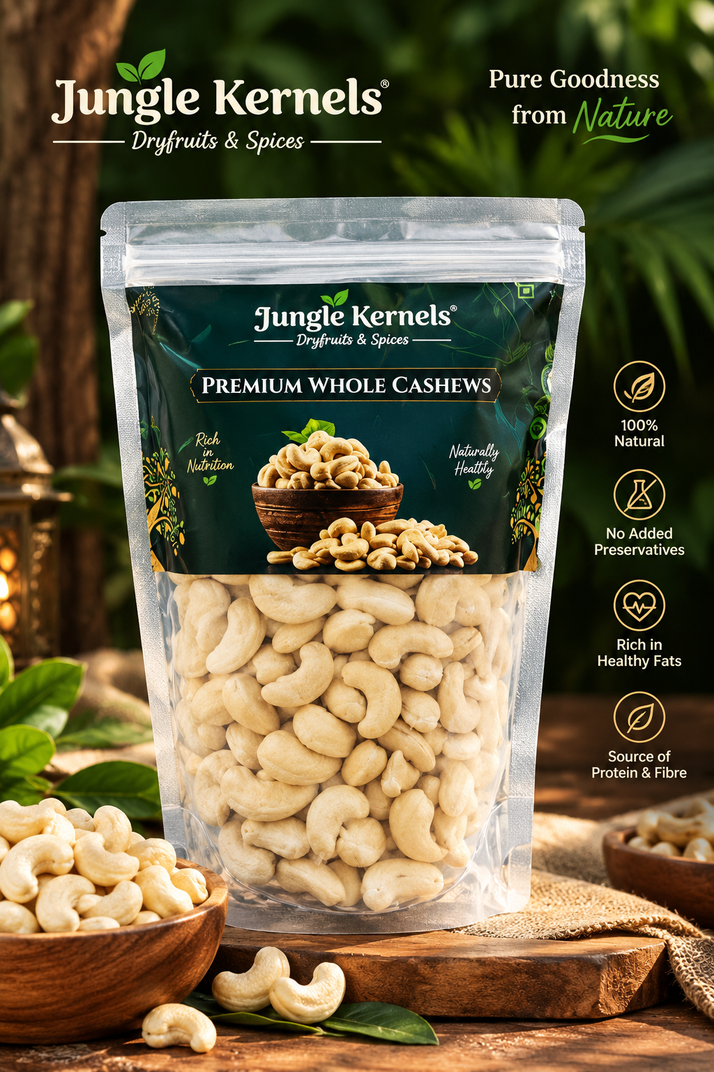 Whole Cashews (Premium)
