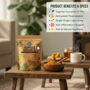 Jungle Kernels Lakadong Turmeric