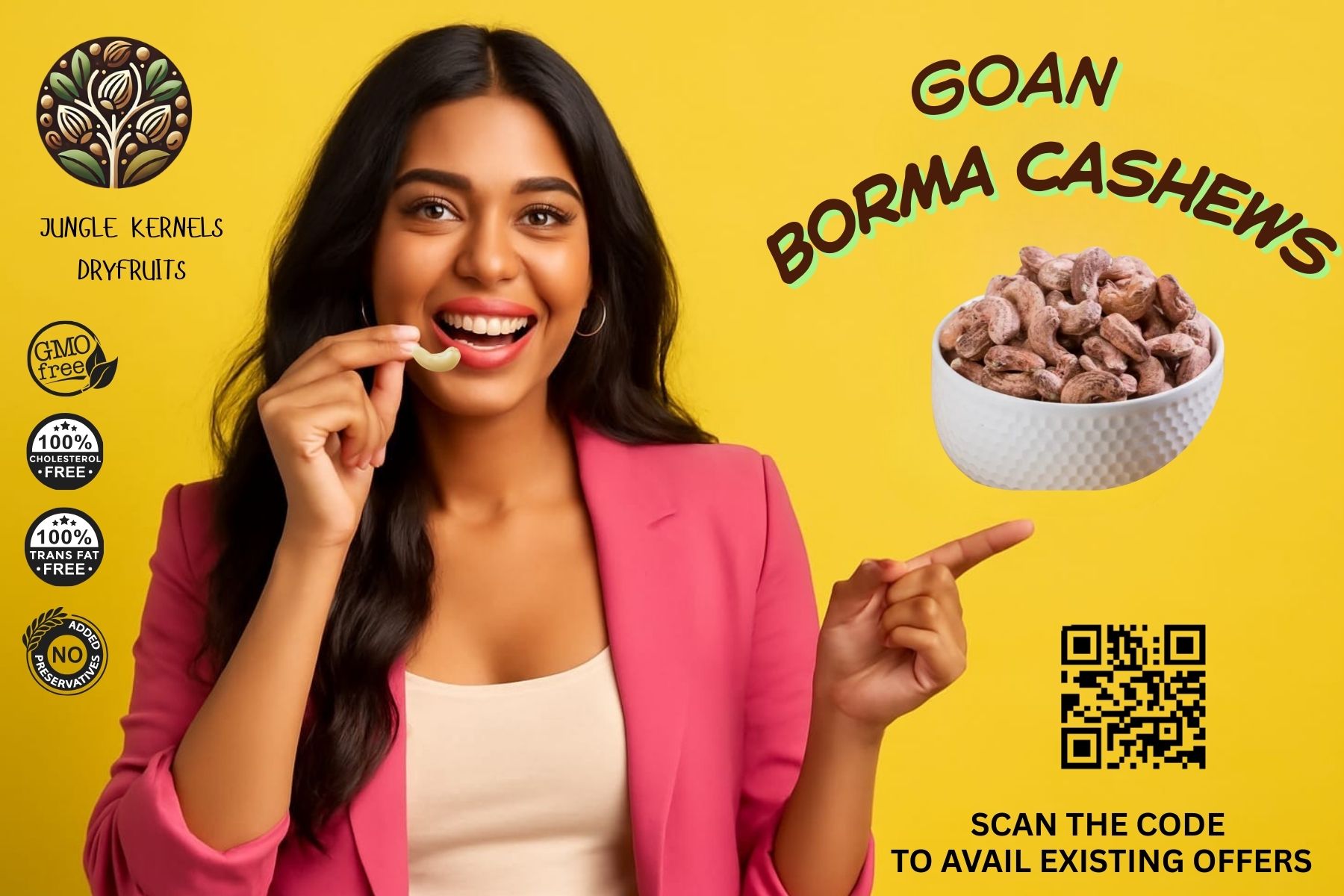 JUNGLE KERNELS GOAN BORMA CASHEWS - Image 3