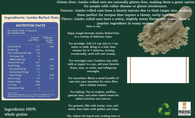 Jumbo Rolled Oats - Image 6