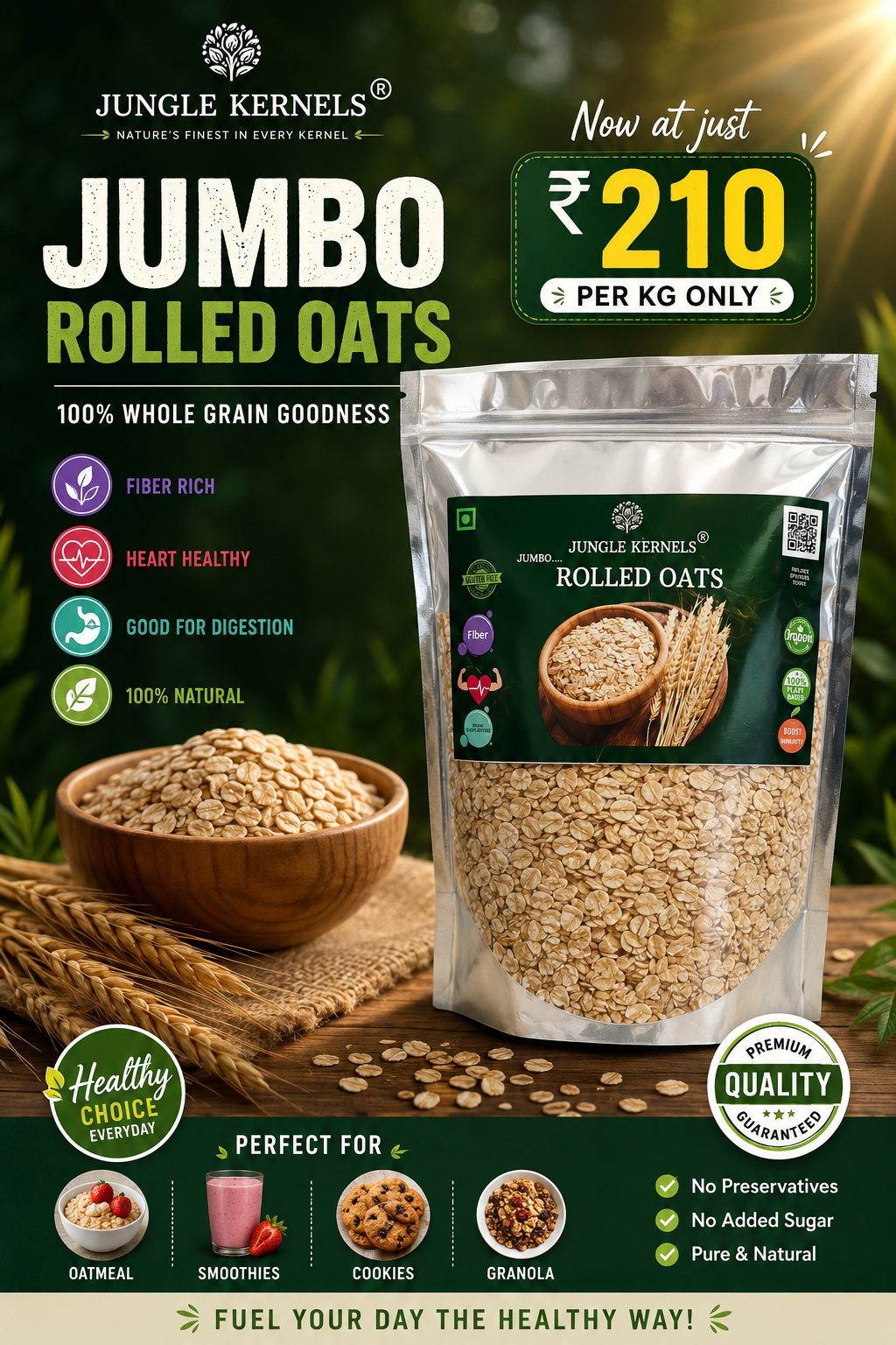 Jumbo Rolled Oats